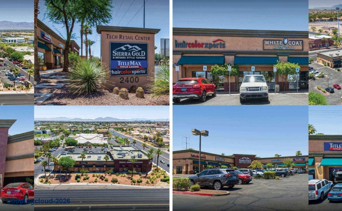 100% Leased Las Vegas Retail with Proven Tenant Retention