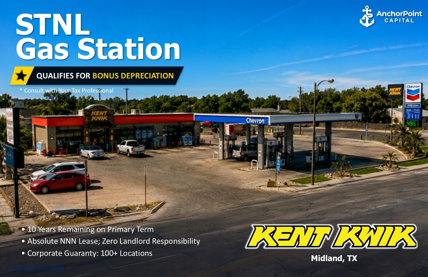 Kent Kwik Gas Station - Midland TX