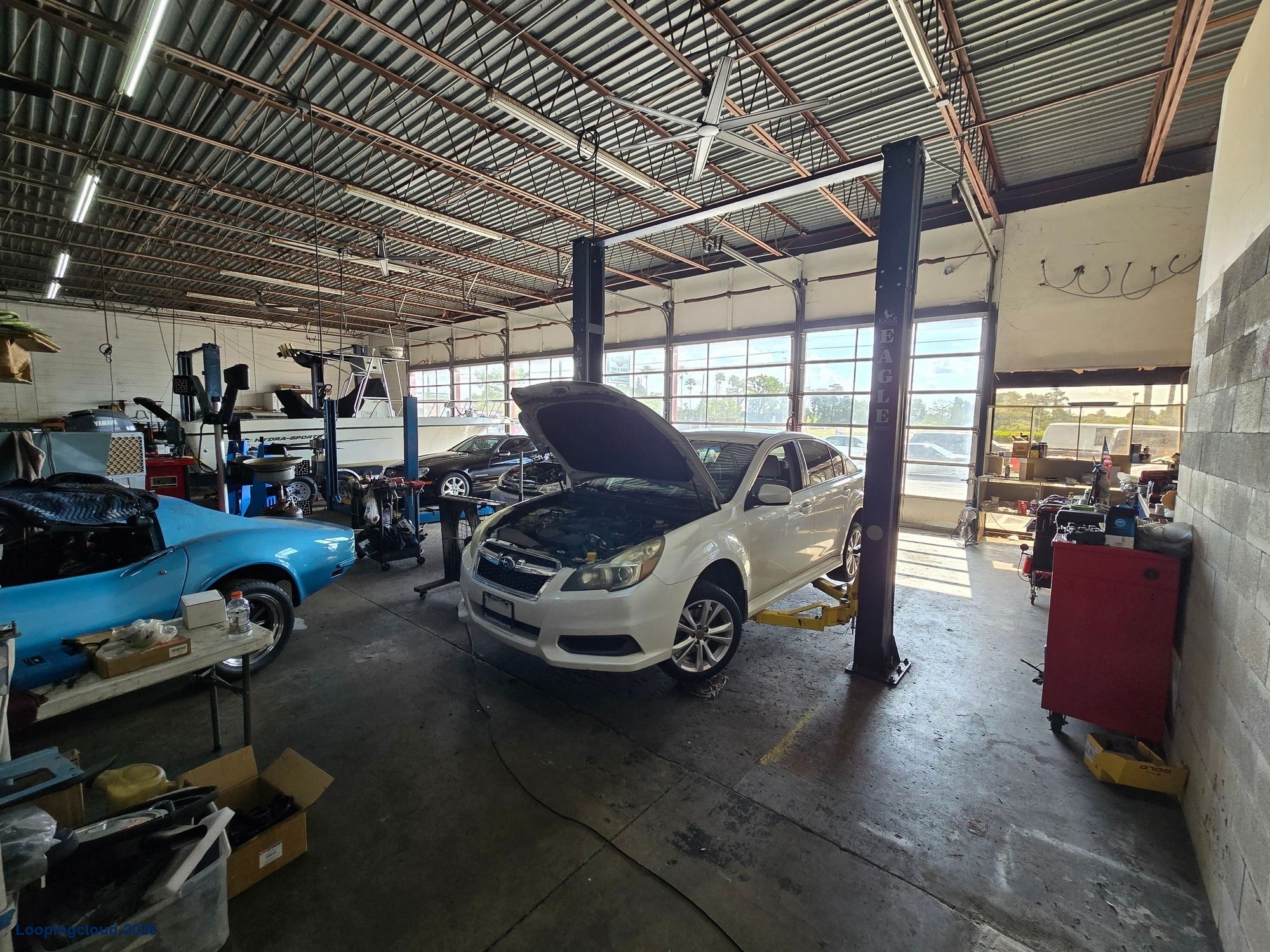 Turnkey Auto Repair Facility on US Hwy 19 | High Visibility & 7 Drive-In Bays