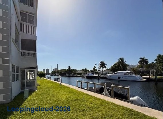 Hallandale Beach 55 plus Co-op for Sale | Ground-Floor Corner Unit with Water Views