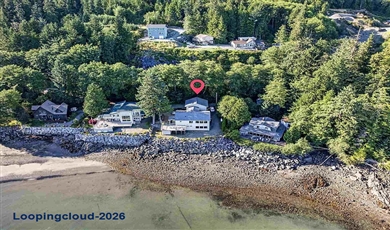 4-Bed Waterfront Home for Sale | 8352 S Tongass Hwy, Alaska