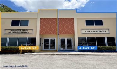 Miami Office & Showroom Spaces for Lease |4253 Southwest 72nd Avenue, FL