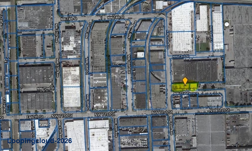 3,850 SF Industrial Warehouse for Lease | Central Miami Location with Heavy Power FL 33147