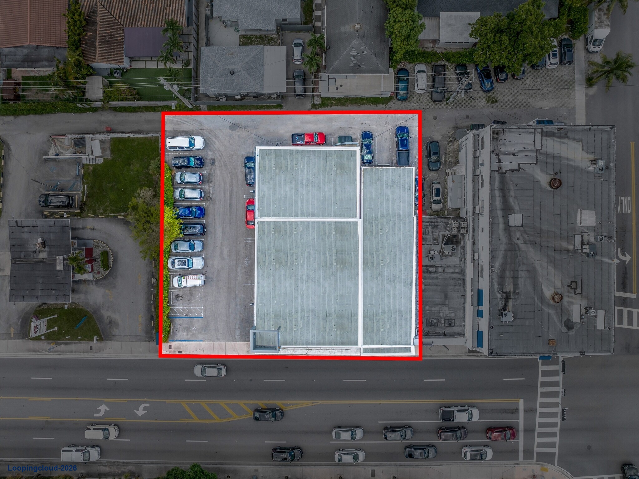 Prime Corner Retail and Office Building for Lease on Calle Ocho in Miami FL 33134