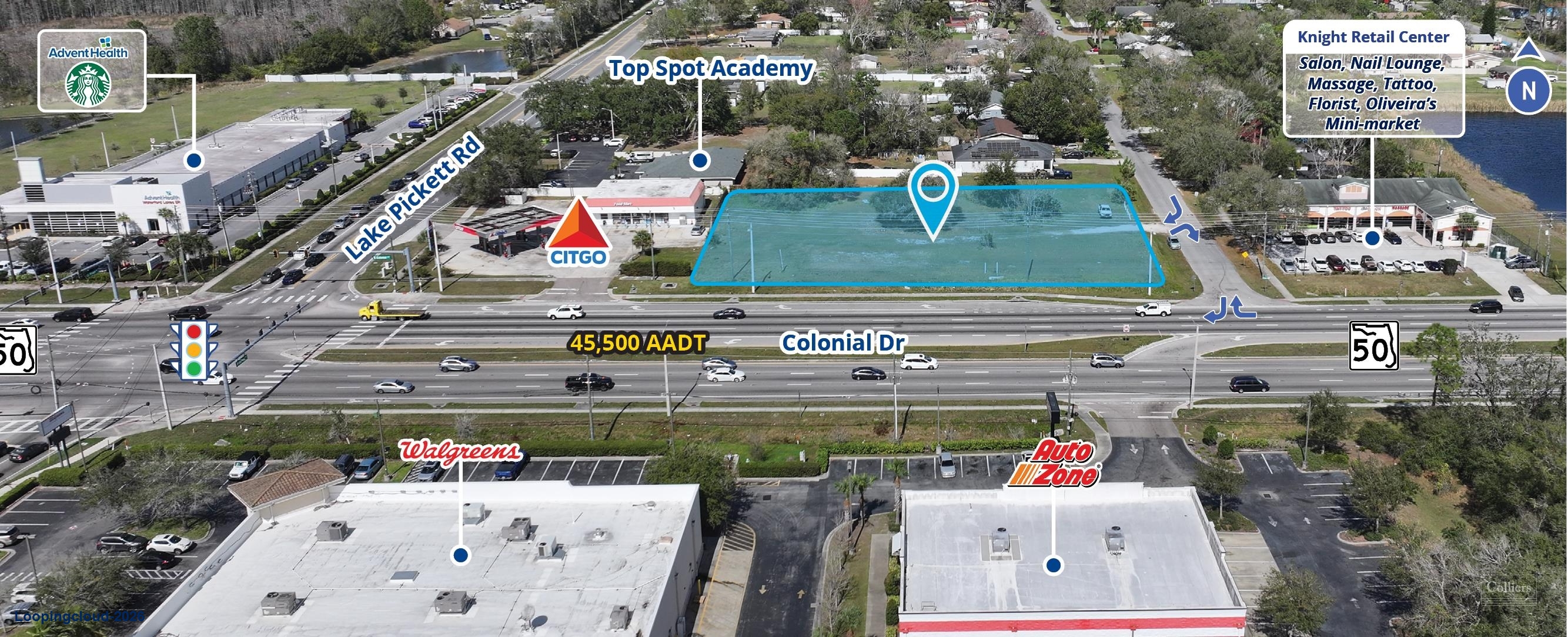 East Orlando Retail Commercial Land