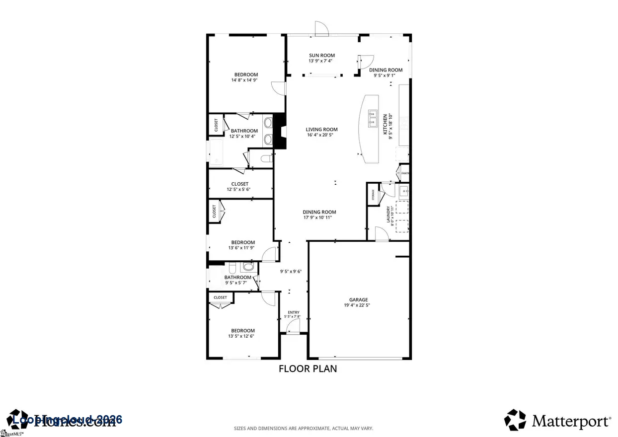 516 Raleighwood Ln, Simpsonville, SC 29681 | 3 Bed Ranch Home For Sale
