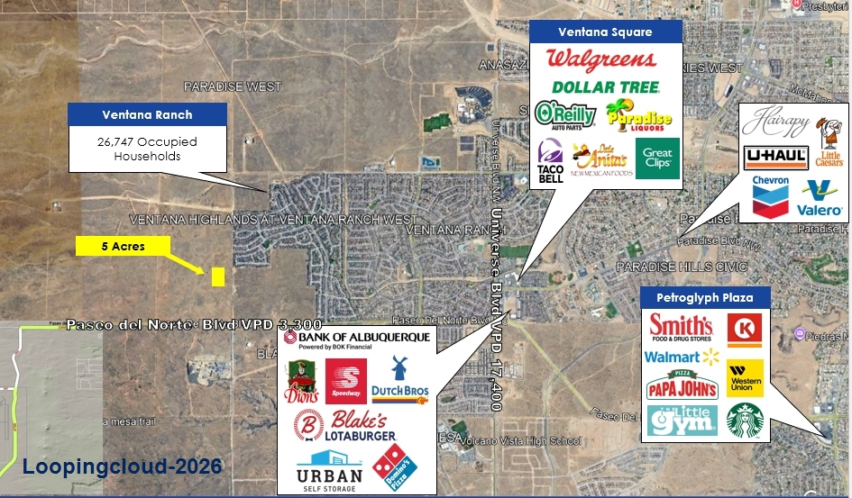 Commercial Land for Sale in Rio Rancho, NM | Paradise West Land