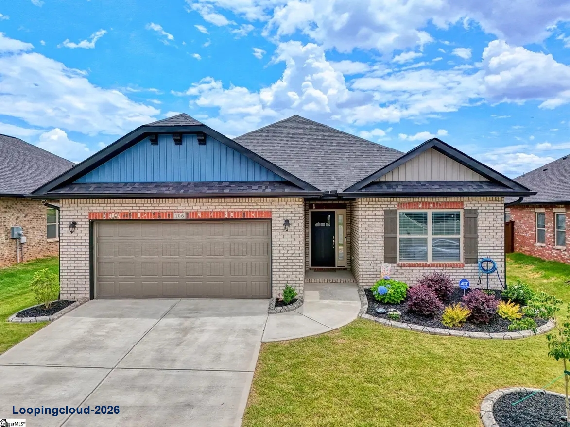 106 Red Hollow Rd, Simpsonville, SC 29681 | All-Brick Ranch For Sale