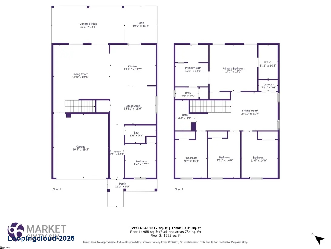 817 Camberwell Rd, Simpsonville, SC 29680 | 5 Bed Home in Victoria Park