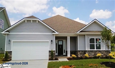 200 Glencliff Way, Simpsonville, SC 29680 | Harrison Valley Ranch Home