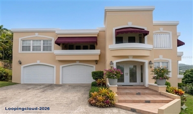 Bo Beatriz Las Piñas Finca Mi Recreo Lot 28: Custom Mountain-View Home for Sale in Caguas, PR