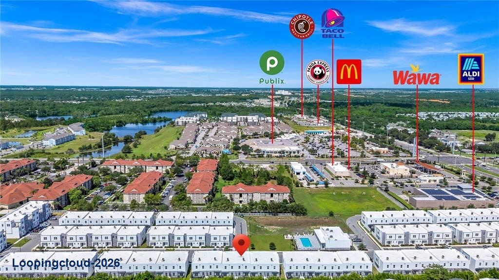 352 Famagusta Dr, Davenport, FL 33896 | 4 Bed Furnished Townhome w/ Private Pool