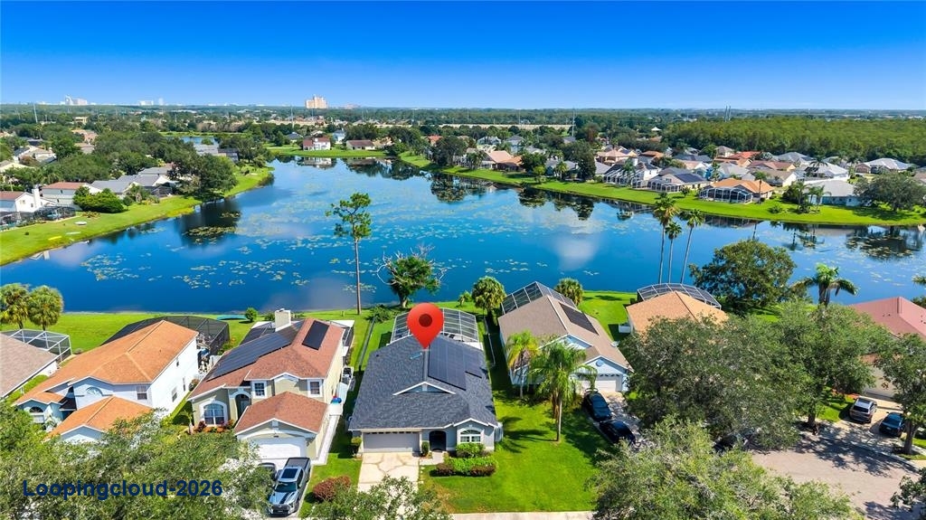 2619 Heron Landing Ct, Orlando, FL 32837 | Waterfront Pool Home in Hunter