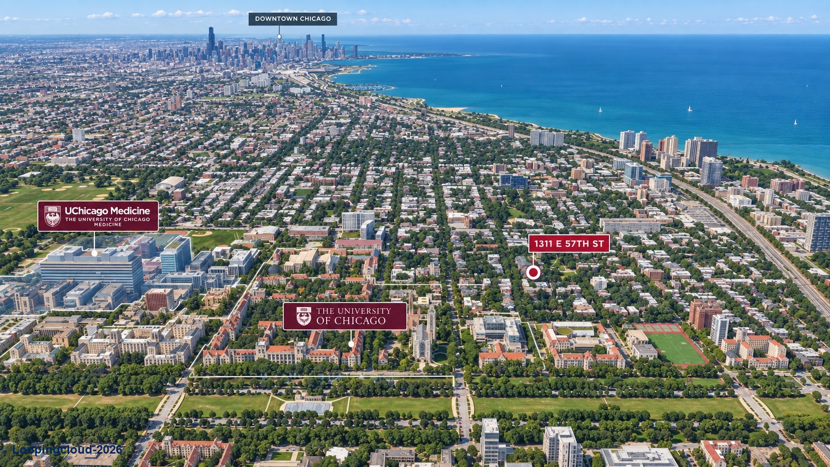 Single-Tenant Office and Retail Space for Lease in Hyde Park, Chicago