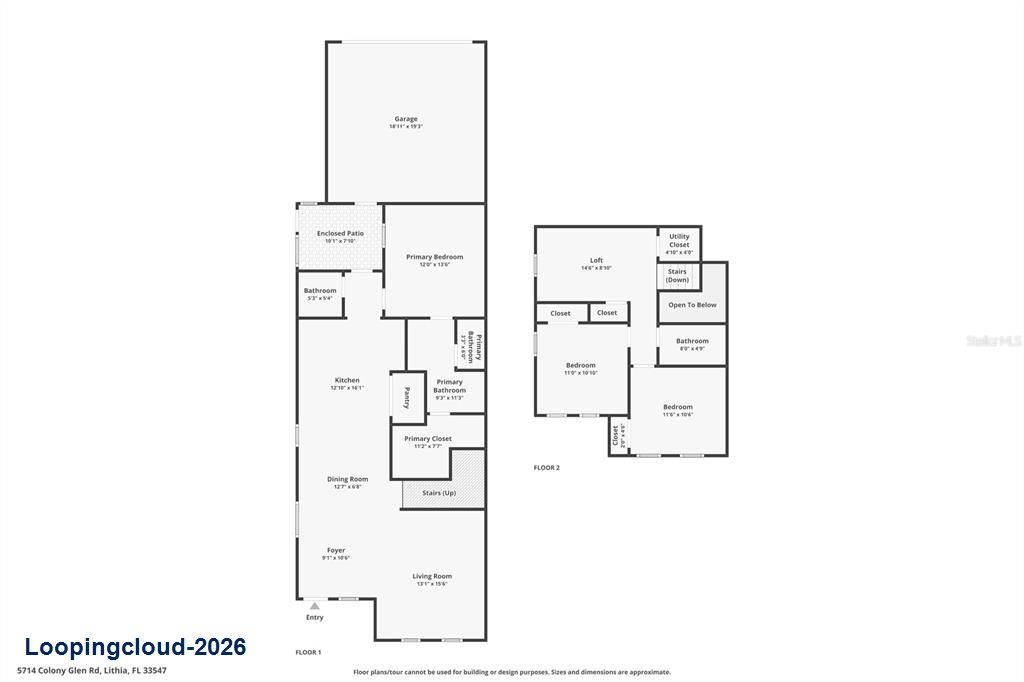 5714 Colony Glen Rd, Lithia, FL 33547 | FishHawk Ranch Townhome