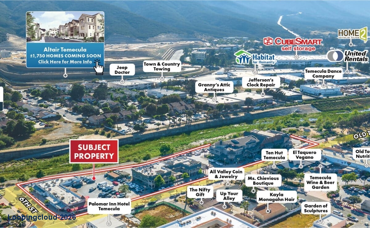 Chaparral Center Mixed-Use Asset for Sale | Old Town Temecula, CA ($14.5M)