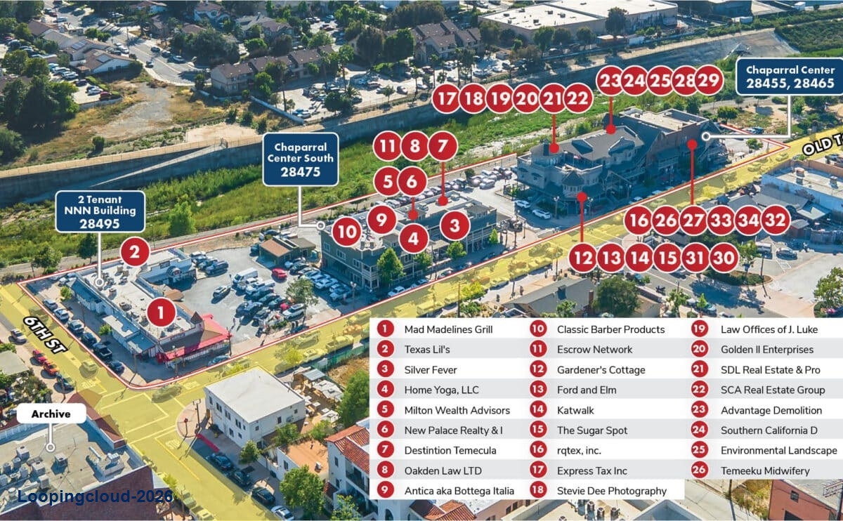 Chaparral Center Mixed-Use Asset for Sale | Old Town Temecula, CA ($14.5M)