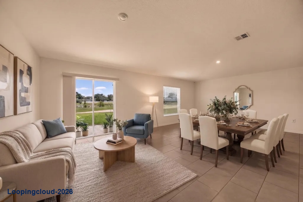 Modern Waterfront Home with Solar Panels in Astonia North | Davenport, FL