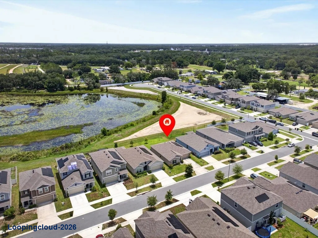 Modern Waterfront Home with Solar Panels in Astonia North | Davenport, FL