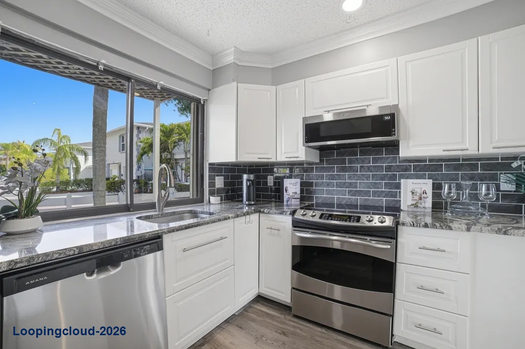 Key West Style Townhome Rental in Lantana | 2 Bed, 2 Bath with Sauna & Private Patio