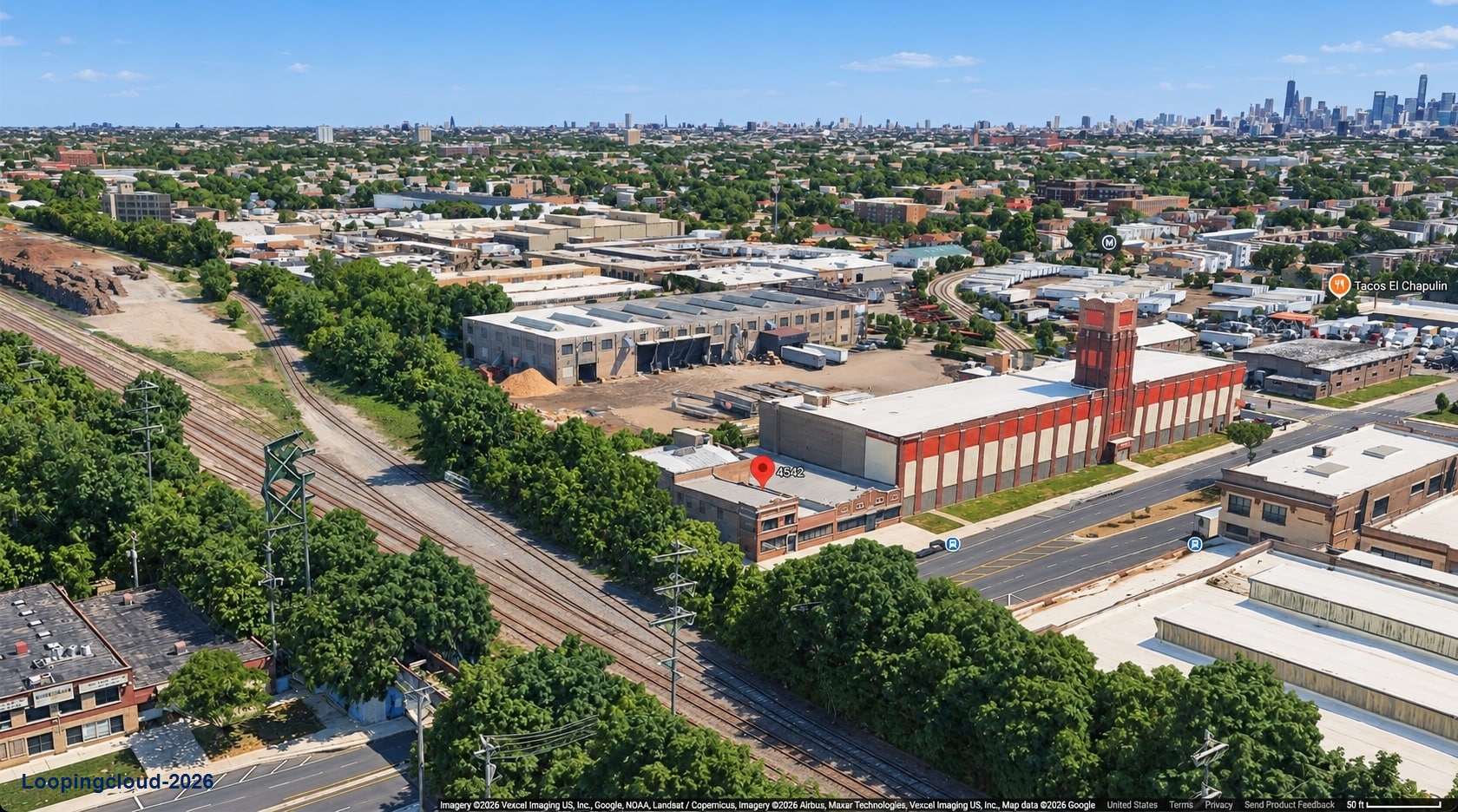Prime Industrial Building for Sale at 4542 W Cermak Rd – 18,000 SF Warehouse & Office in Chicago, IL 60623